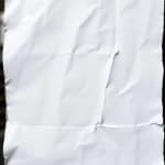 Sample 4 – Creased paper