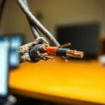 Sample of Overheated wire