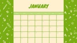 Sample 2 – Calendar