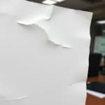 Sample 5 – Creased paper