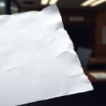 Sample of Torn paper