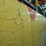 Sample 4 – Peeling paint