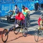 Sample 3 – Wheelchair racing