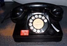 Sample 1 – Dial telephone