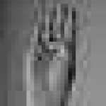 Sample 3 – Hand sign b