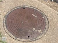 Sample 1 – Manhole cover