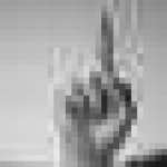 Sample 1 – Hand sign d