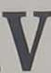 Sample 1 – V lowercase