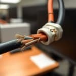 Sample of Frayed wire