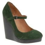 Sample of Green shoes