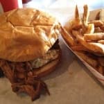 Sample 4 – Pulled pork sandwich