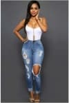 Sample 6 – Blue pants
