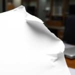 Sample 3 – Torn paper