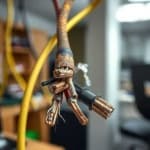 Sample 4 – Tangled cables