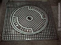 Sample 6 – Manhole cover