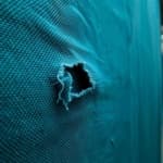 Sample of Fabric color fading