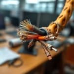Sample 2 – Tangled cables