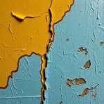 Sample 5 – Peeling paint