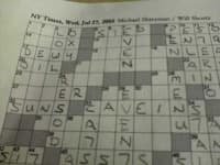 Sample 3 – Crossword puzzle