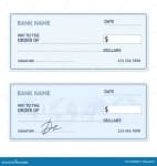Sample 3 – Bank check