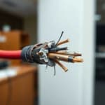 Sample 2 – Melted wire