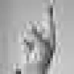 Sample 5 – Hand sign r