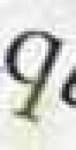 Sample 1 – Q small letter