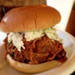 Sample 5 – Pulled pork sandwich
