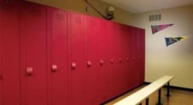 Sample 1 – Locker room