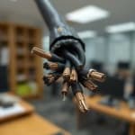 Sample 2 – Burnt wire end