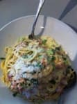 Sample 6 – Spaghetti carbonara