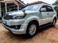 Sample of Fortuner car